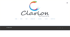 Desktop Screenshot of clarionadmedia.com